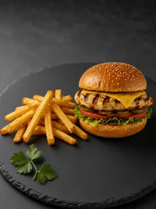 چیکن برگر
