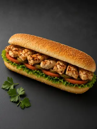ساندویچ مرغ گریل